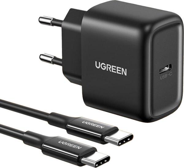 Ugreen PD 25W Hızlı Şarj Cihazı ve 2 Metre USB-C Kablo - Image 1