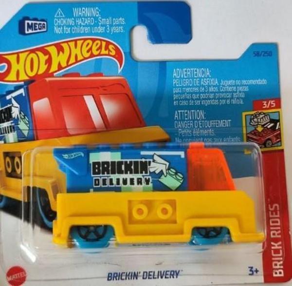 Hot Wheels Tekli Arabalar Brickin' Delivery HKJ87 - Image 1