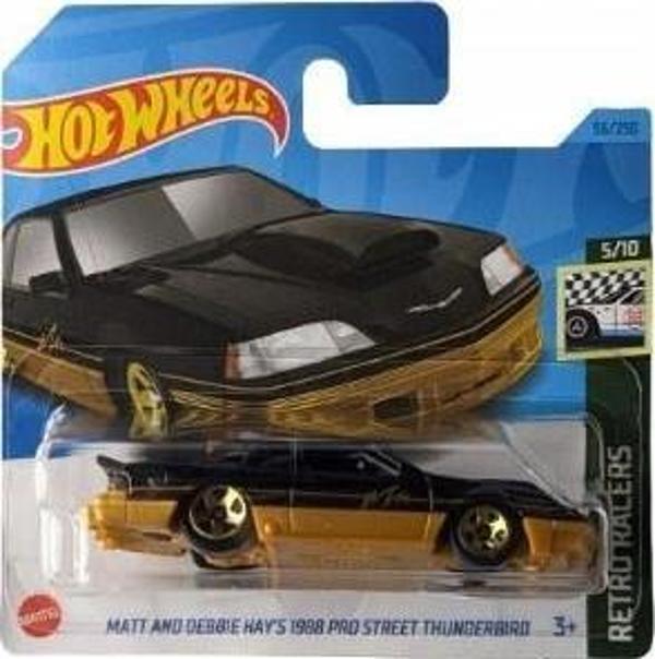 Hot Wheels Tekli Arabalar Matt And Debbie Hay's 1988 Pro Street Thunderbird HKJ80 - Image 1