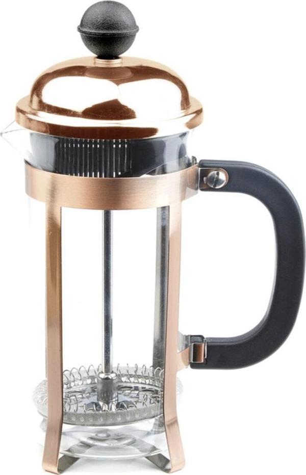 Biradlı GRV-D6 French Press, 350 cc, Bakır - Image 1