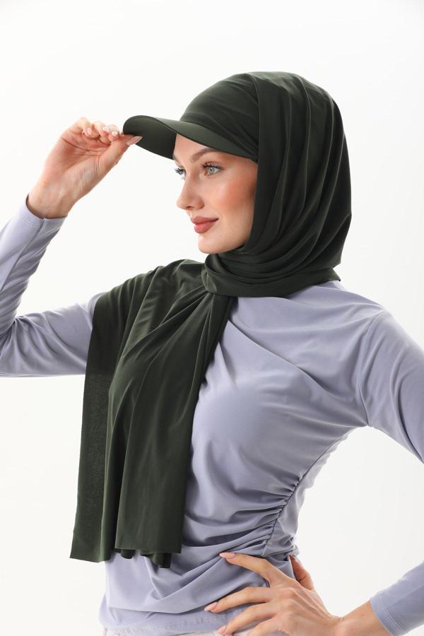 Ritagarcia Şapkalı Sandy Şal - Image 1