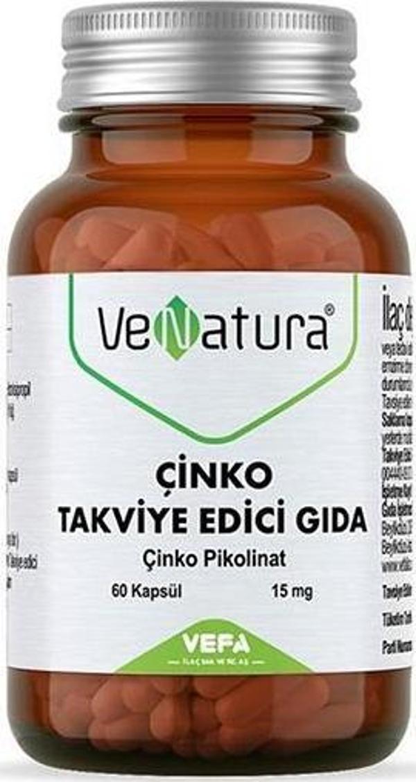 Venatura Çinko 15 Mgr 60 Kapsül - Image 1