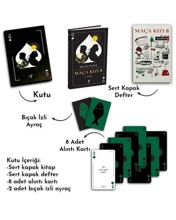 Maça Kızı 8 - 2.Kitap Seti - Kutulu - Artemis Yayınları - Image 1