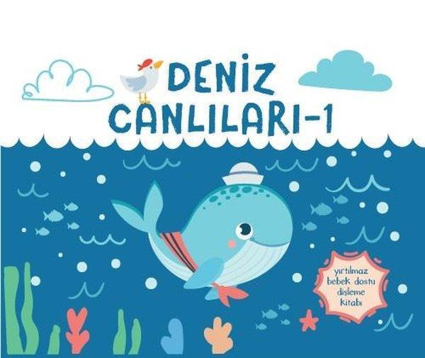 Deniz Canlıları 1 - Yırtılmaz Kitap - Mega Kids Lab Yayınları - Image 1