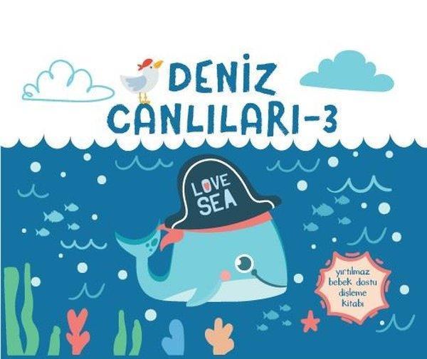 Deniz Canlıları 3 - Yırtılmaz Kitap - Mega Kids Lab Yayınları - Image 1