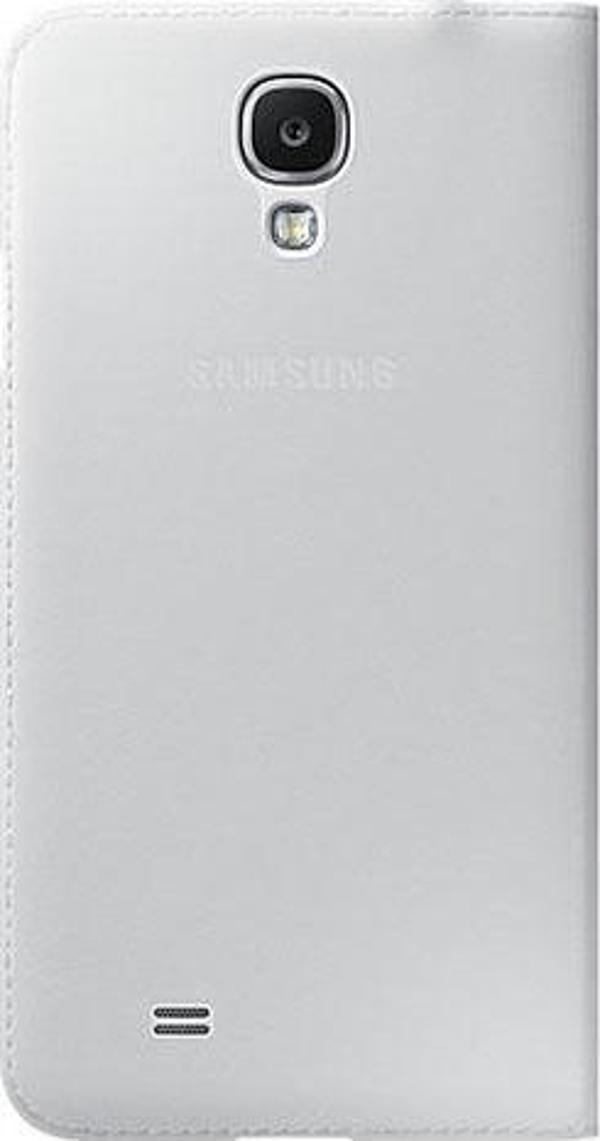 Galaxy S4 i9500 ile Uyumlu Kılıf S View Cover (Deri) Beyaz EF-MI950B - Image 1