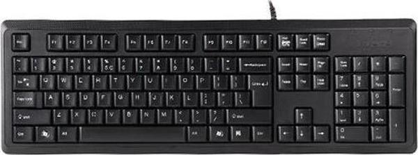 A4 Tech Q TR Usb Standart Kablolu Klavye Siyah KR-92 - Image 1