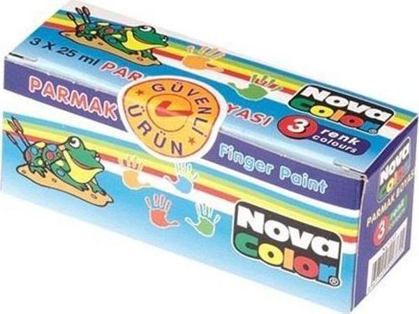 Nova Color Nc-137 Parmak Boyası 3 Renk - Image 1