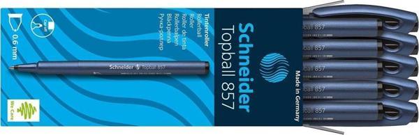 Schneider 857 Topball Roller Kalem Siyah 10 Lu (1 Paket 10 Adet) - Image 1