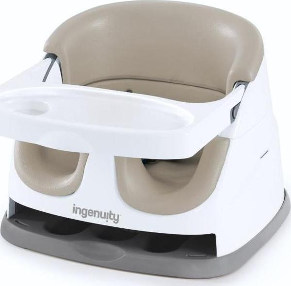Ingenuity Baby Base Portatif Mama Sandalyesi Cashmere - Image 1