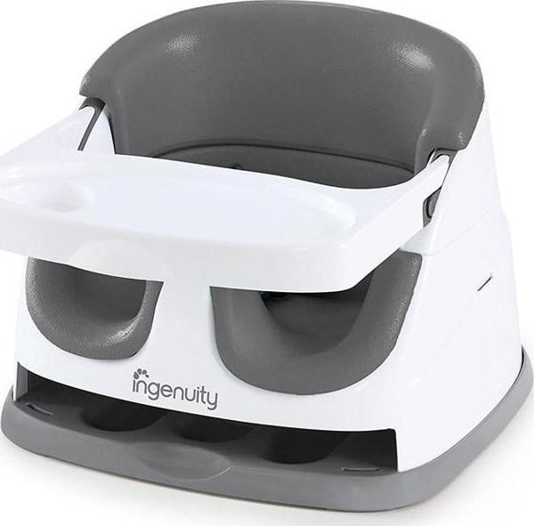 Ingenuity Baby Base Portatif Mama Sandalyesi Slate - Image 1