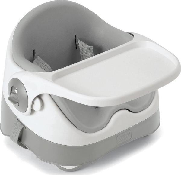 Mamas & Papas Baby Bud Portatif Mama Sandalyesi Pebble Grey - Image 1