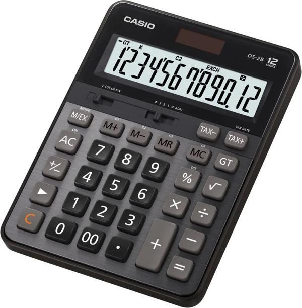 Casio Ds-2B 12 Hane Hesap Makinesi DS-2B-W-DH - Image 1