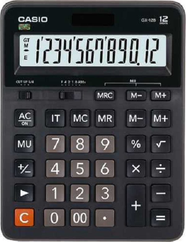 Casio Gx-16B 16 Hane Hesap Makinesi GX-16B-W-DC - Image 1
