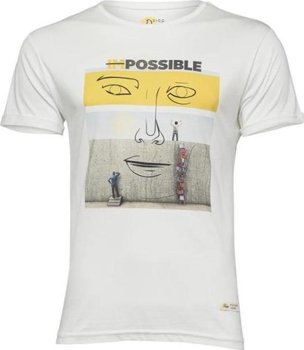 Biggdesign Faces Possible Erkek T-Shirt - Image 1