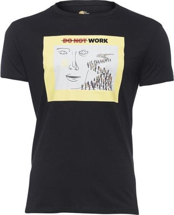 Biggdesign Faces Do not Work Erkek T-Shirt - Image 1