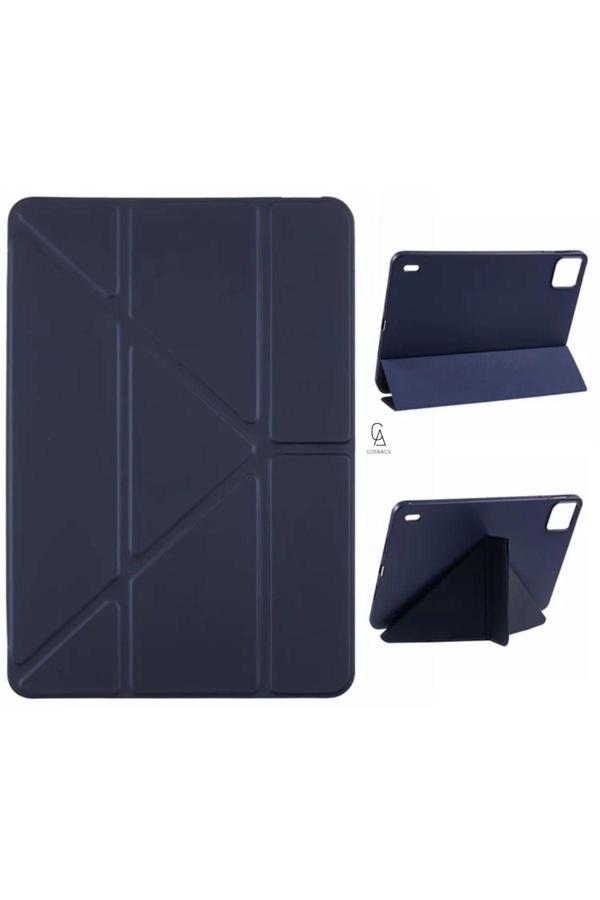 20068310 Xiaomi Pad 7 Pro 11.2 İnç Uyumlu Kılıf 3 Farklı Stand Kalemlikli Tri Folding Tablet Kılıfı - Image 1