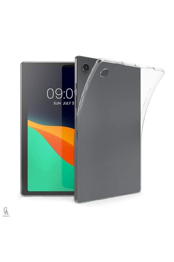 20068310 Samsung Galaxy Tab A9 Plus Sm-X210 Uyumlu Şeffaf Esnek Silikon Tablet Kılıfı - Image 1