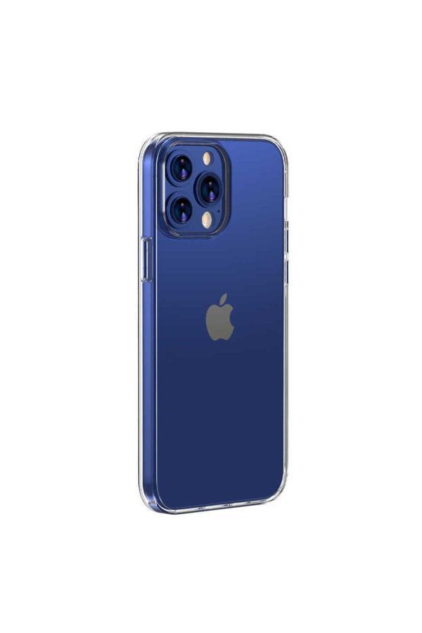 20068310 Apple İphone 14 Pro Max İle Uyumlu Kılıf Yüksek Korumalı Sert Şeffaf Kapak - Image 1