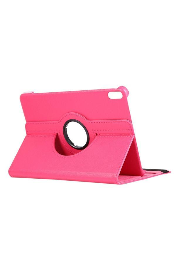 20068310 Huawei Matepad 11.5" 2023 Btk-W09 Uyumlu 360° Dönebilen Standlı Tablet Kılıfı Pembe - Image 1