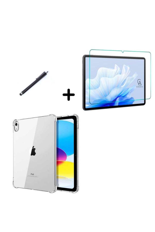 20068310 Uyumlu Köşe Dolgulu Tablet Kılıfı Ekran Koruycu Kalem Seti - Image 1