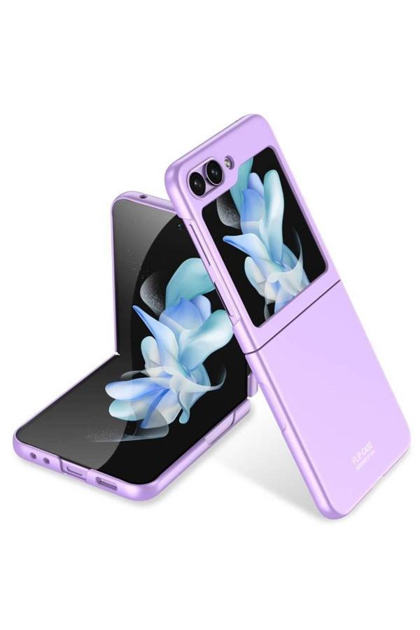 20068310 Samsung Galaxy Z Flip 5 İle Uyumlu Kılıf Mat Görünümlü Ultra İnce Telefon Kılıfı Kapak - Image 1