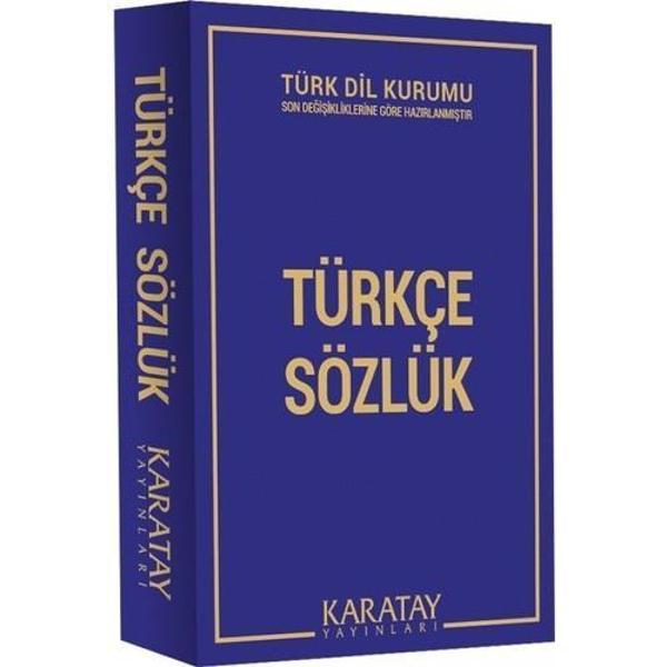 4E Karatay Ortaokul Türkçe Sözlük Mavi 153-08-3746 - Image 1