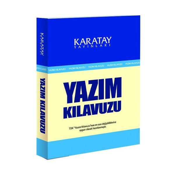 4E Karatay Yazım Kılavuzu Karton Kapak 1.Hamur 153-08-2612 - Image 1