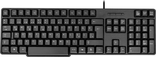 Everest Siyah Kablolu Standart Klavye Kb-517U - Image 1