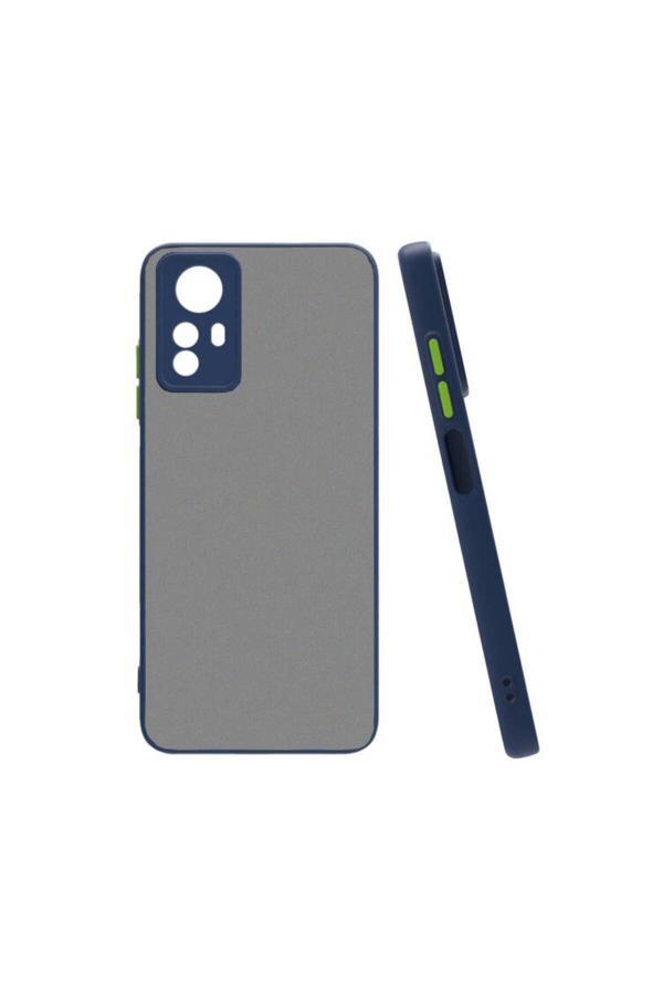 20068310 Xiaomi Redmi Note 12S Uyumlu Kılıf Renkli Kenarlı Arkası Mat Yüzeyli Telefon Kılıfı Kapak - Image 1