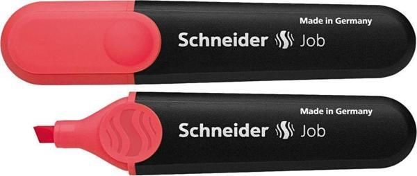 Schneider 150 Fosforlu Kalem Job Kırmızı Scf105 (10 Lu Kutu) - Image 1
