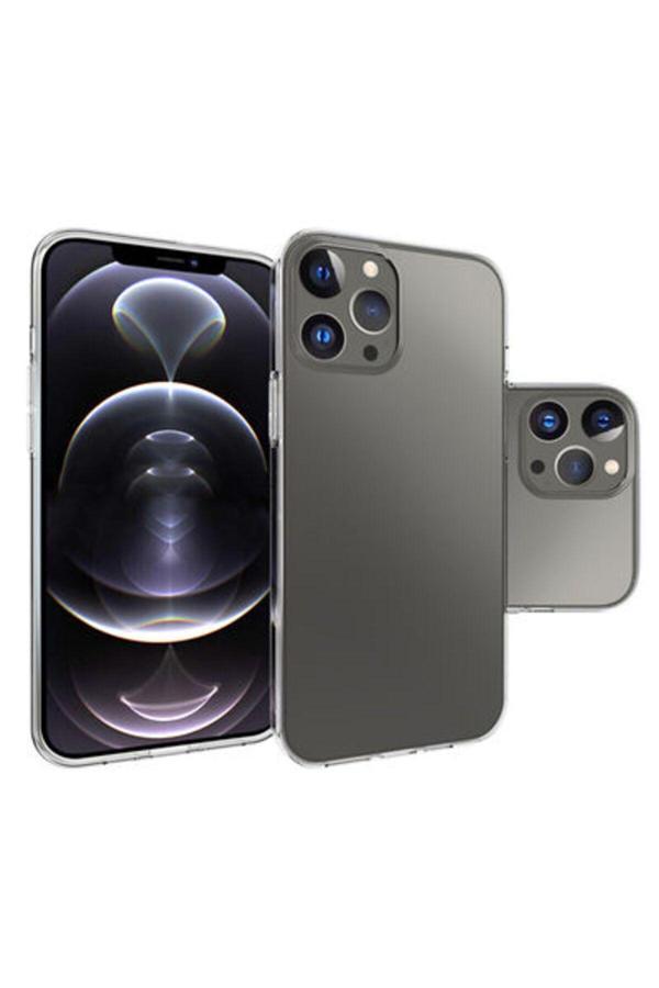 20068310 Apple İphone 15 Pro Max İle Uyumlu Kılıf Şeffaf Esnek Silikon Telefon Kılıfı Kapak - Image 1