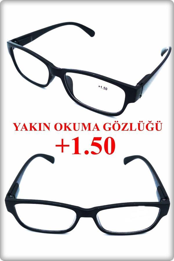Tan Express +1.50 Yakın Okuma Gözlüğü Okuma Gözlüğü (Lens 5.2X3.2 Cm) 1 Adet - Image 1