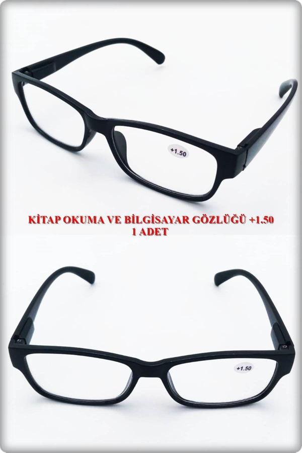 Tan Express Unisex Kitap Okuma Ve Bilgisayar Gözlüğü (+1.50) 1 Adet - Image 1