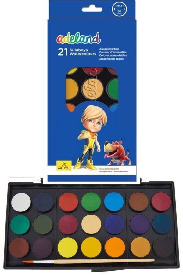 Tan Express 21 Renk Büyük Boy Sulu Boya (Orj.Adeland) - Image 1