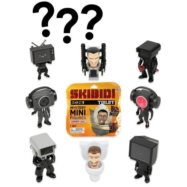 Nessiworld KBD01000 Skibidi Toilet Mini Figür Surpriz Paket - Image 1