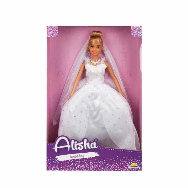3381 SUN-RST-SIS-Gelinlikli Manken Bebek Alisha 29 cm - Sunman - Image 1