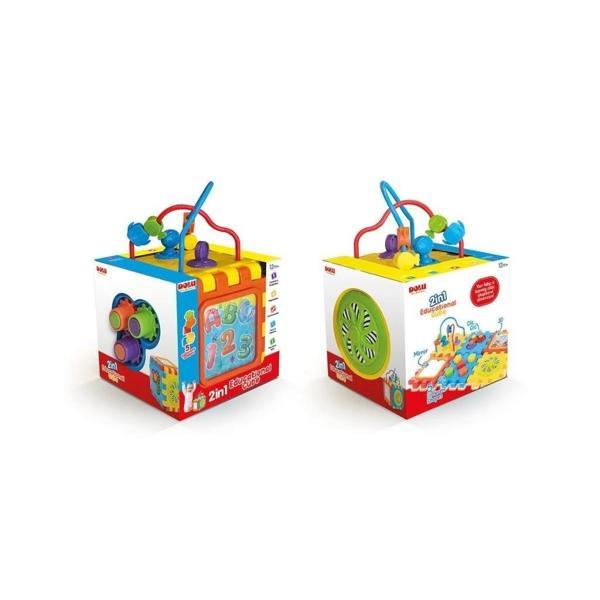 5092 2 IN 1 EĞİTİCİ KÜP VE PUZZLE - Image 1
