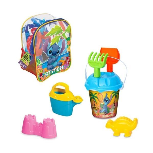 Nessiworld 04063 Stitch Resimli Sırt Çantası Plaj Seti - Image 1