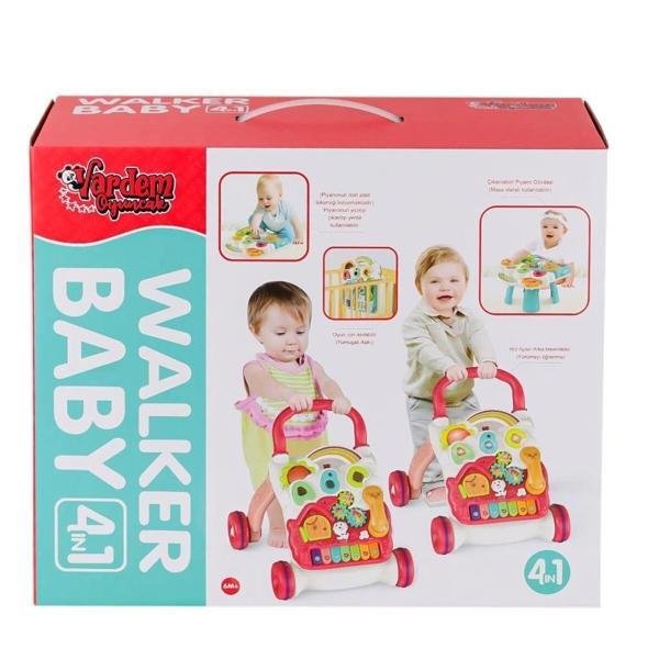 Nessiworld BIB-6018 Pianolu Yürüme Arkadaşı 4IN1 - Image 1