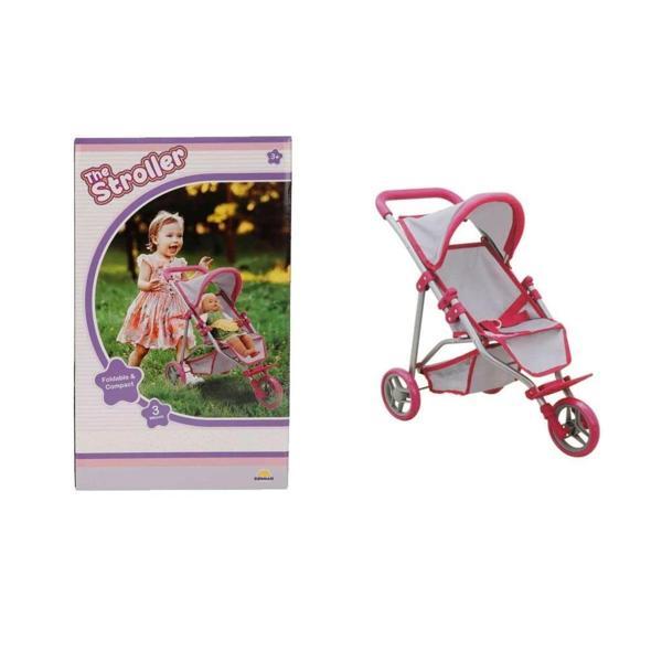 NessiWorld 9614  3 Tekerlekli Pembe Gri Puset -Sunman - Image 1