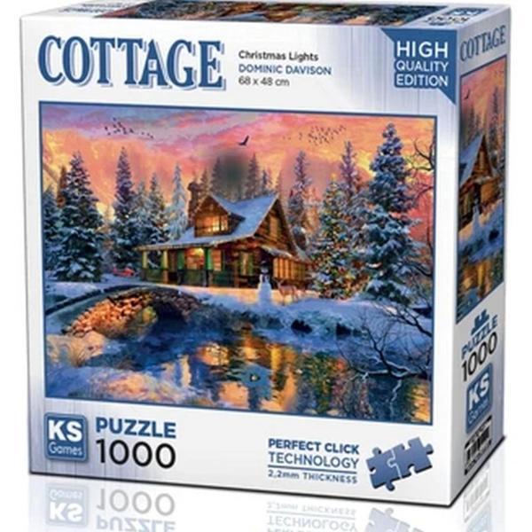 Nessiworld  Games Christmas Lights Puzzle 1000 Parça 20720 - Image 1