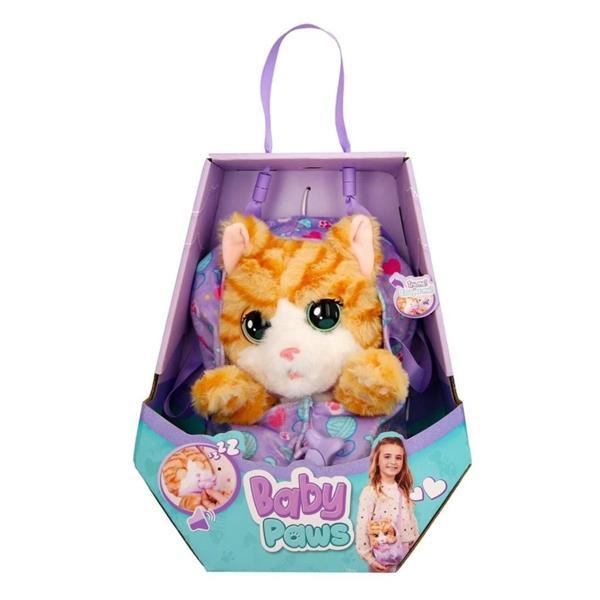 Nessiworld BAW05000 Baby Paws Sesli Kedi 20 cm Peluş - Image 1
