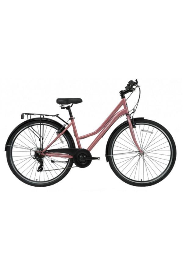 Smıle Şehir Bisikleti 46Cm V 28 Jant 7 Vites Pembe Silver - Image 1