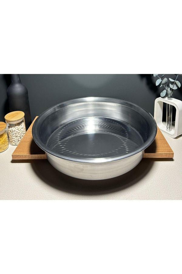 Bena Life Paslanmaz Çelik Çukur Leğen 36 Cm - Image 1