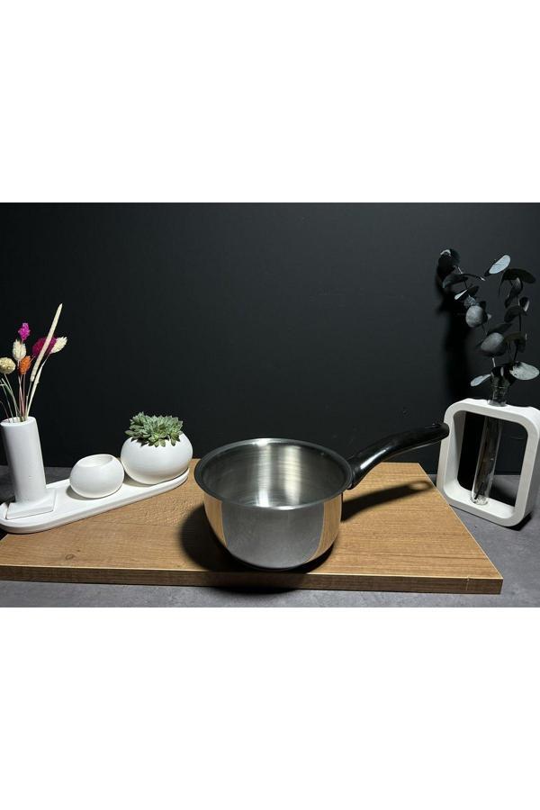 Bena Life Paslanmaz Çelik Kaçerola Sosluk-Sütlük 14Cm - Image 1