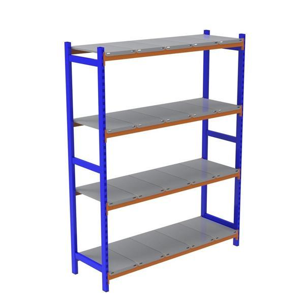 4 Katlı Depo Rafı - 150-300 Kg Taşıma Kapasiteli Hafif Rack Raf - Image 1