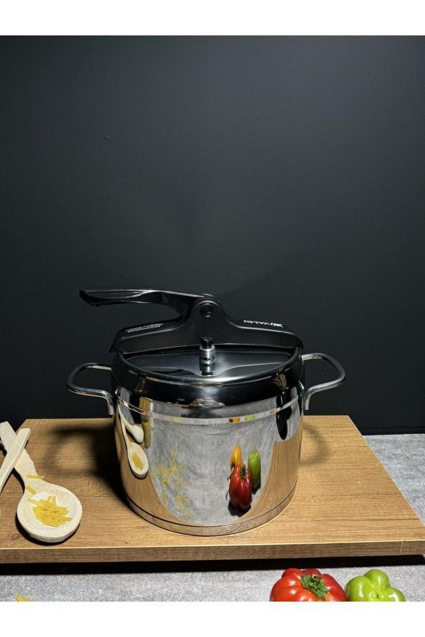 Bena Life 6 Lt 18/10 Paslanmaz Düdüklü Tencere - Image 1