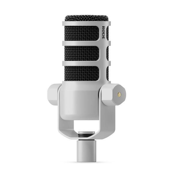PodMic Profesyonel Dinamik Podcast White (Beyaz) - Broadcast Mikrofon - Image 1