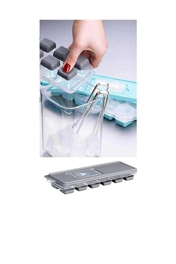 Ar Armese 2 Adet Buz Kalıbı Yapışmaz Buzluk Bas Parmak 12 Bölmeli - Image 1